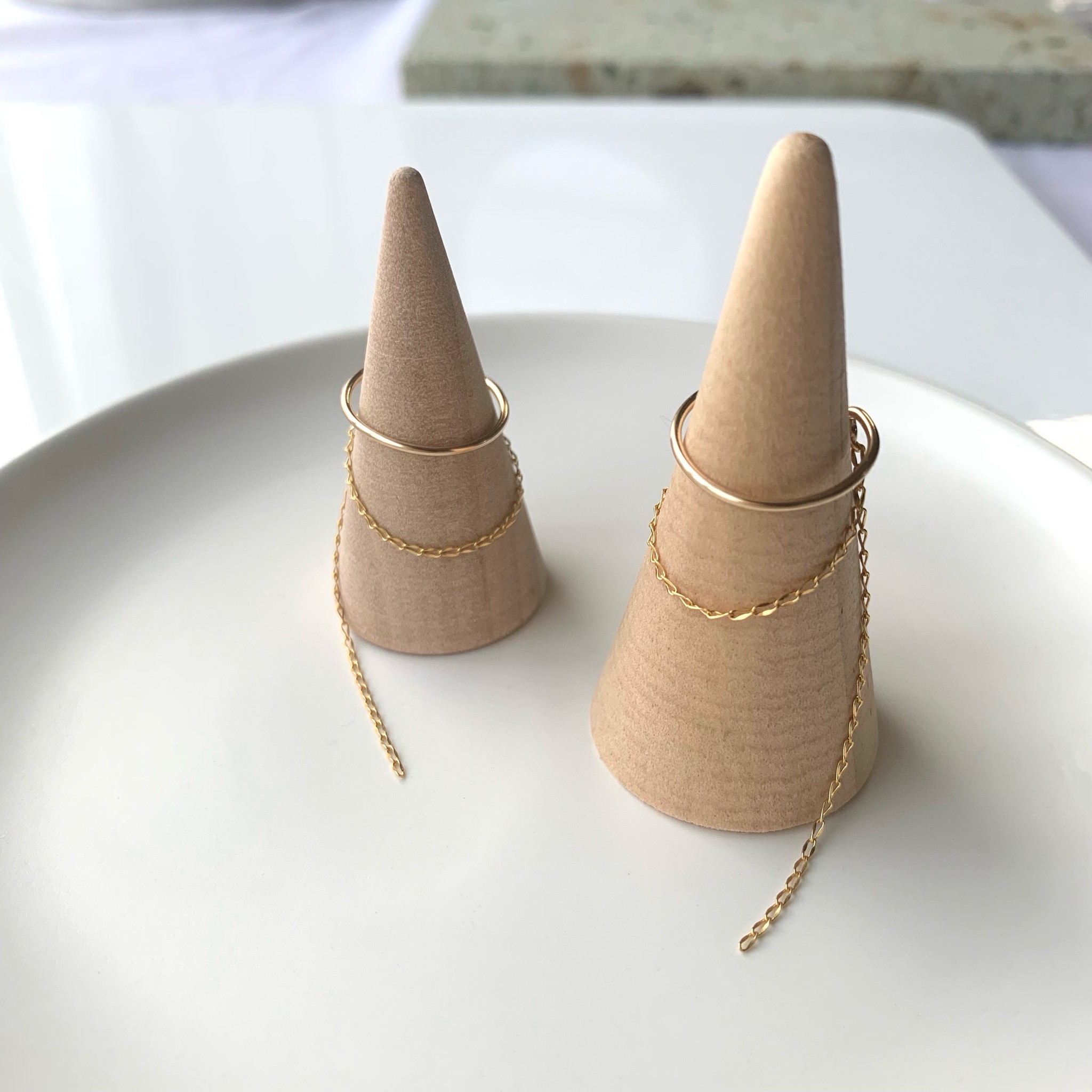 【ため息級の繊細華奢デザイン✶】欲しかった両耳イヤーカフ*✴︎